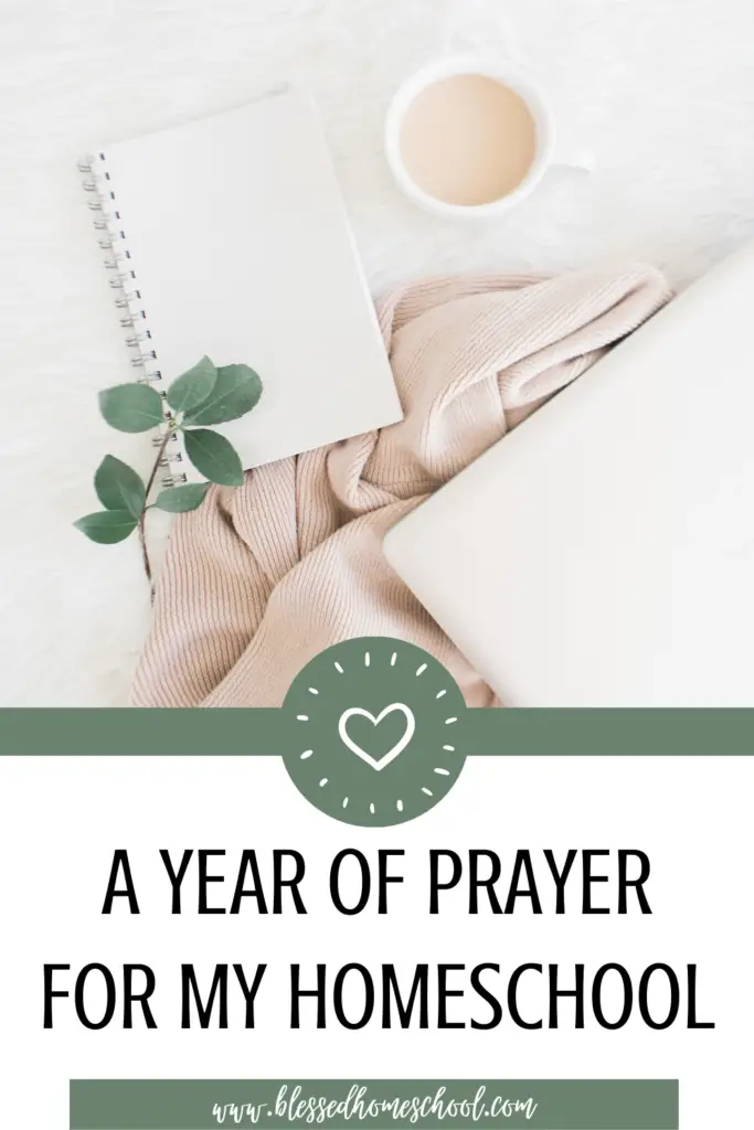 A Year of Prayer for My Homeschool