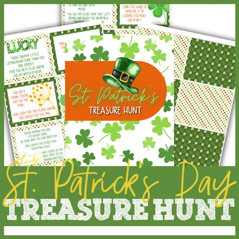 St. Patrick’s Day Treasure Hunt Cards