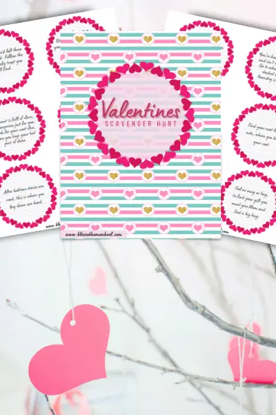 Valentine's Scavenger Hunt for Kids
