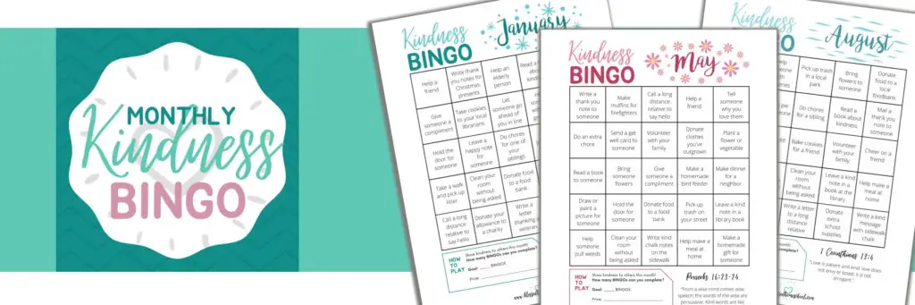 Acts of Kindness Bingo