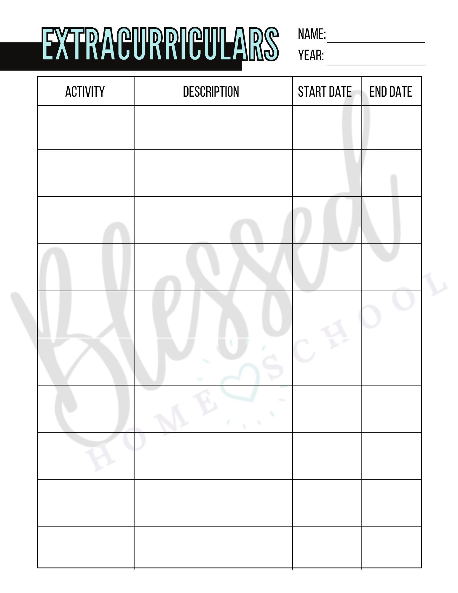 Homeschool Portfolio - Image 9