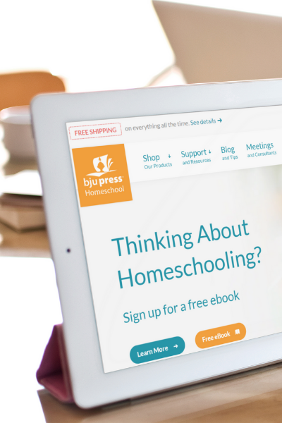 How To Organize BJU Homeschool Curriculum Resources