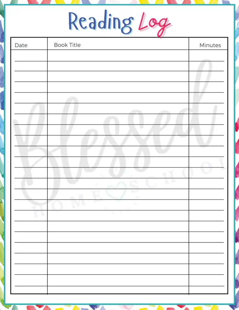 English Writing Templates for Kids - Blessed Homeschool