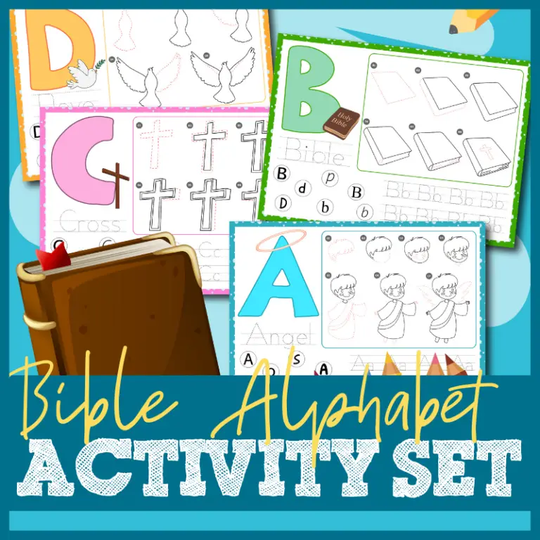 Bible Alphabet Activity Set