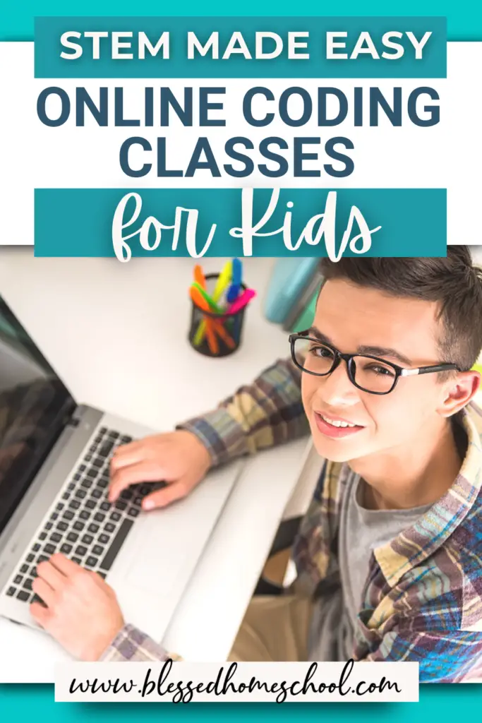 Interested in online coding classes for your kids? I share in this post why they are a great option for including STEM learning in your homeschool, plus a trusted program homeschool families love.
