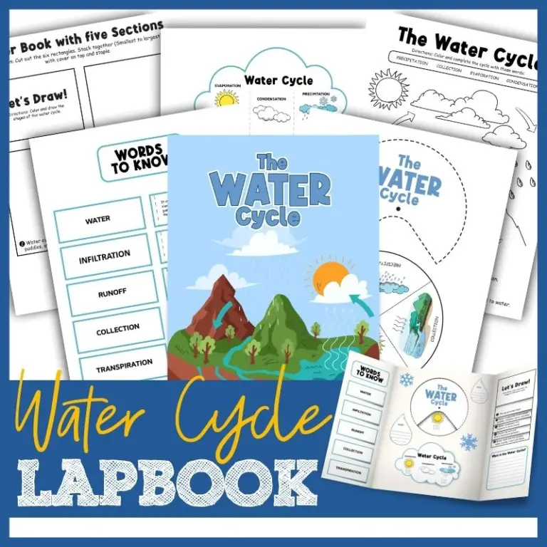 water cycle printable