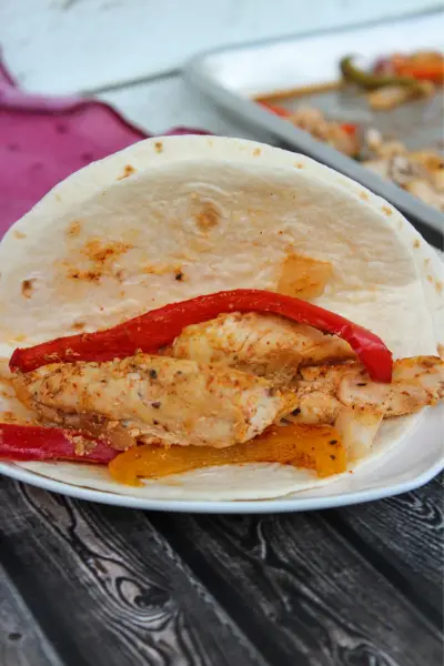 sheet pan fajitas