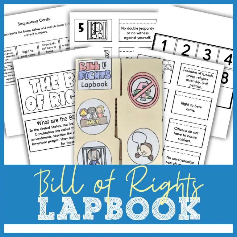 Bill of Rights Lapbook