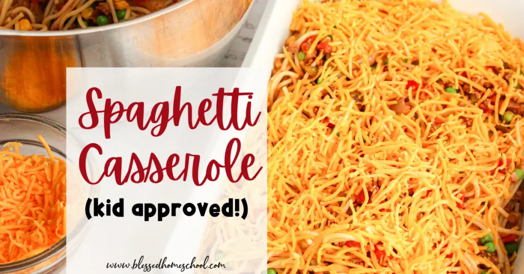 Kid-Approved Spaghetti Casserole