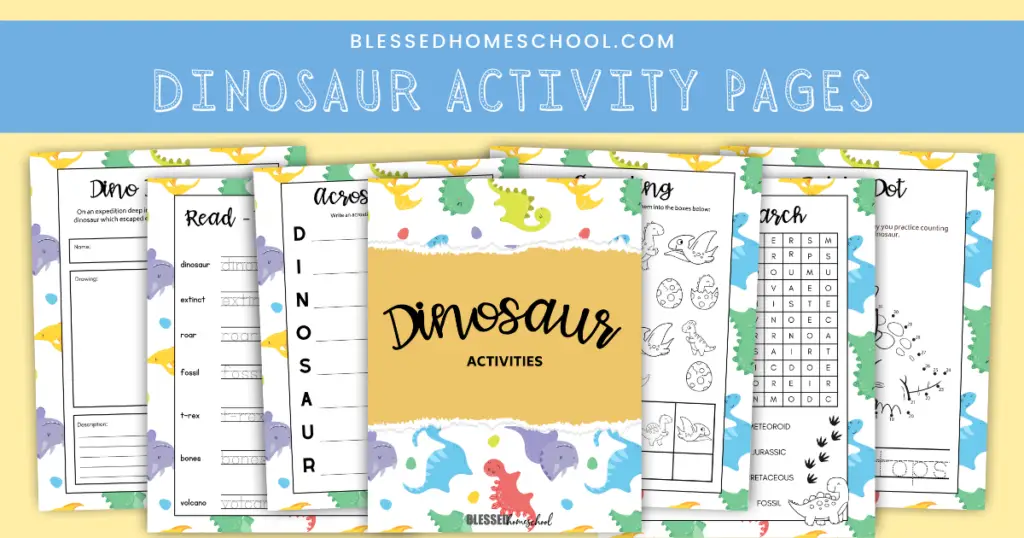 dinosaur printables