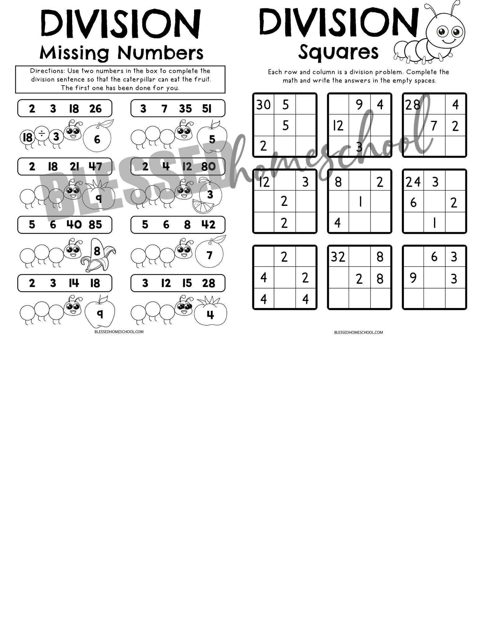Division Practice Set - Image 4