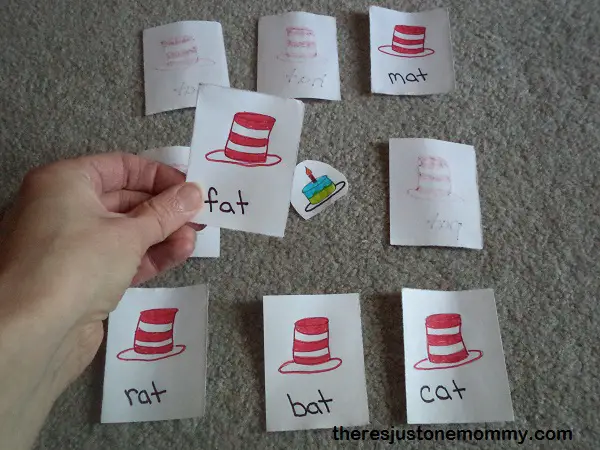 Dr. Seuss matching game