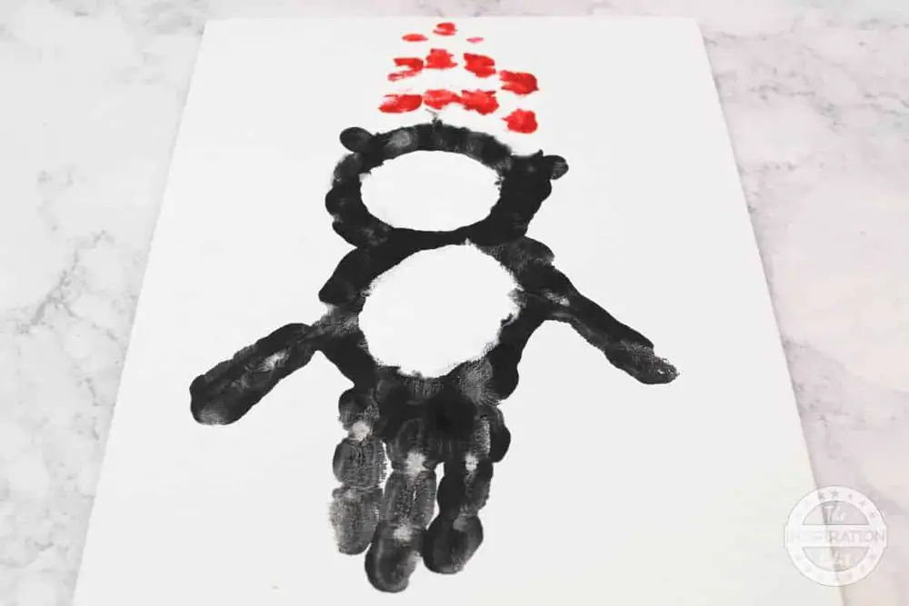 Dr. Seuss handprint craft
