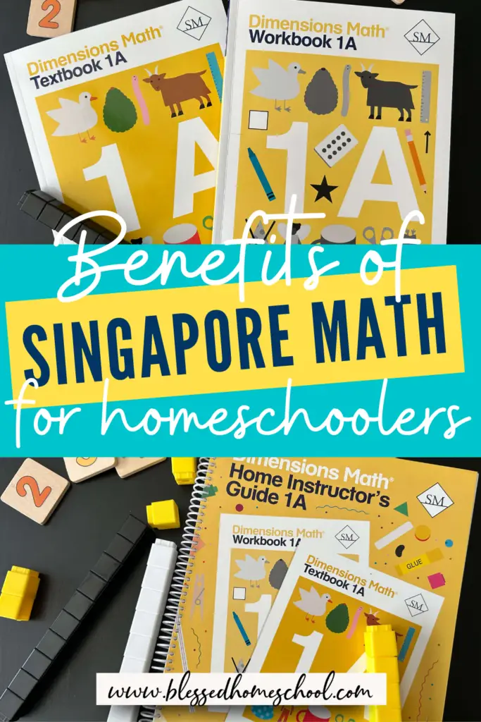 The Singapore math method is a top choice for homeschoolers seeking a comprehensive and engaging math education for their kids.  Learn more about the benefits of Singapore Math curriculum and how you can incorporate it into your homeschool.