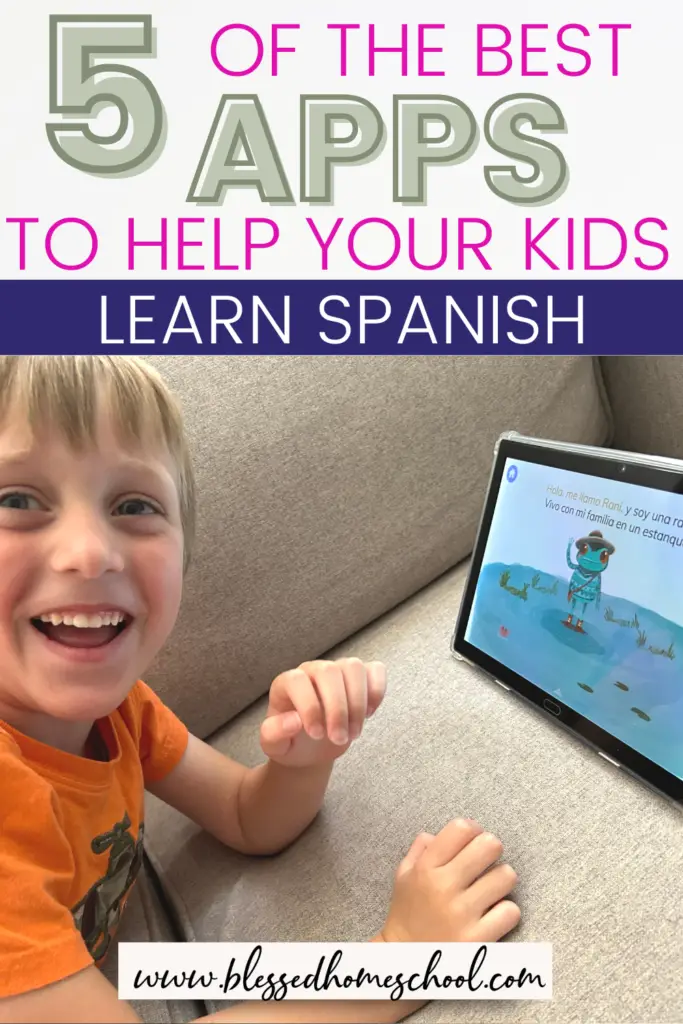 Searching for the best app to learn Spanish at home? Well your search is complete! Click here for our list of the top 5 apps to teach your child Spanish at home.