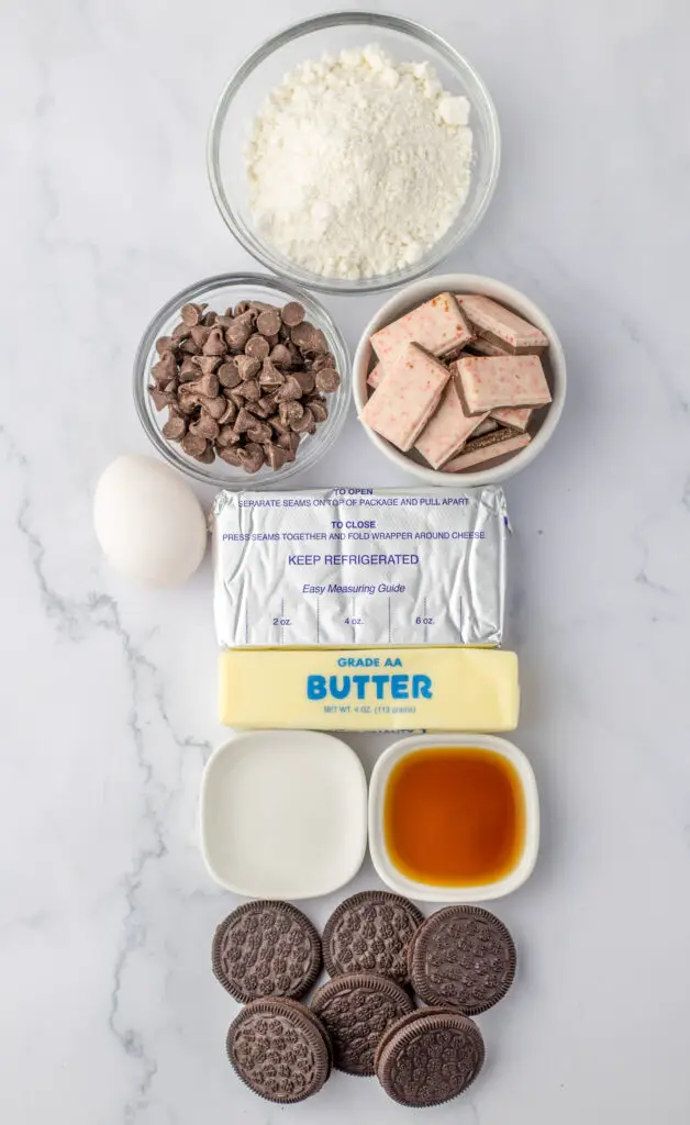 peppermint oreo cookies ingredients