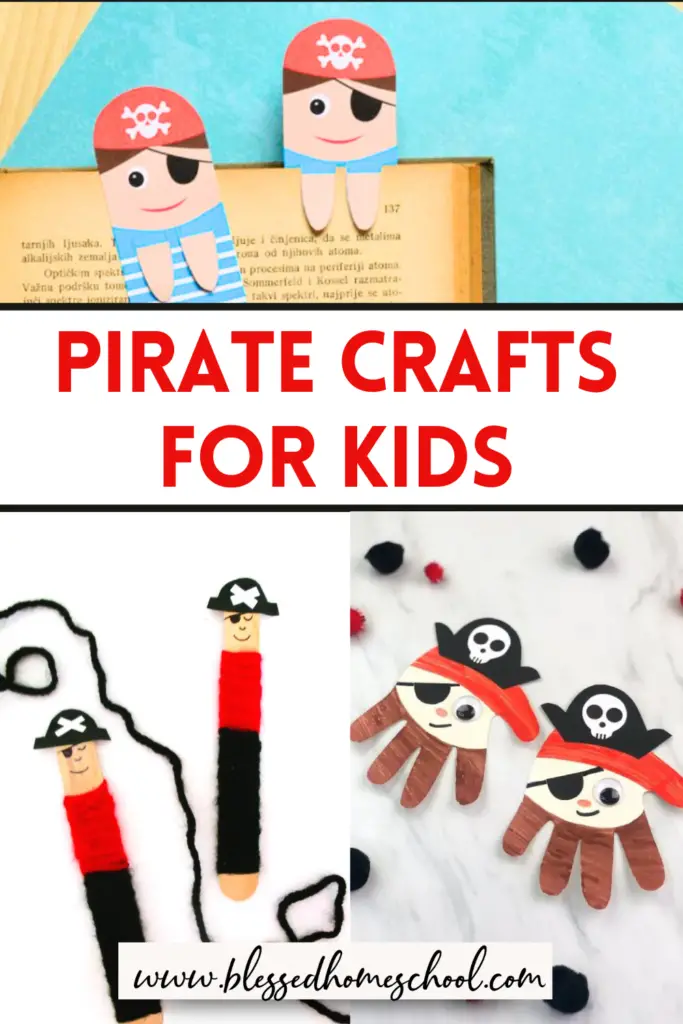 Do your kids love playing pirates and pirate activities? Well, you're in luck with these pirate-themed crafts for kids.