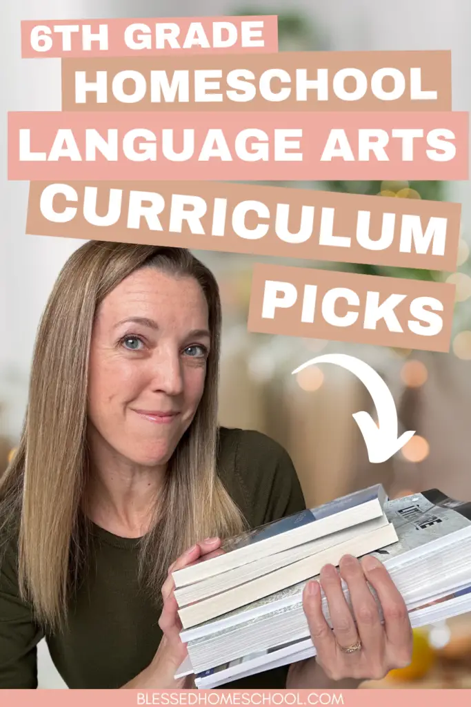 Sixth Grade Homeschool Language Arts Curriculum