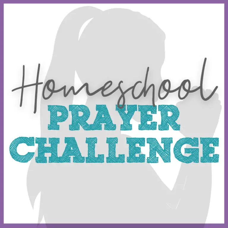 Homeschool Prayer Challenge