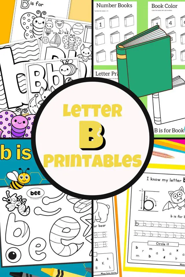 Explore a variety of fun and educational Letter B printables for kids! These activities help reinforce letter recognition and early literacy in creative ways.