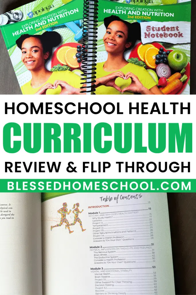 Looking for a faith-based high school health curriculum that covers more than just food and fitness? In this review of Exploring Creation with Health and Nutrition by Apologia, I share why this Christ-centered course stands out—and how it can open the door to meaningful conversations with your teens about health, habits, and Biblical wisdom.
