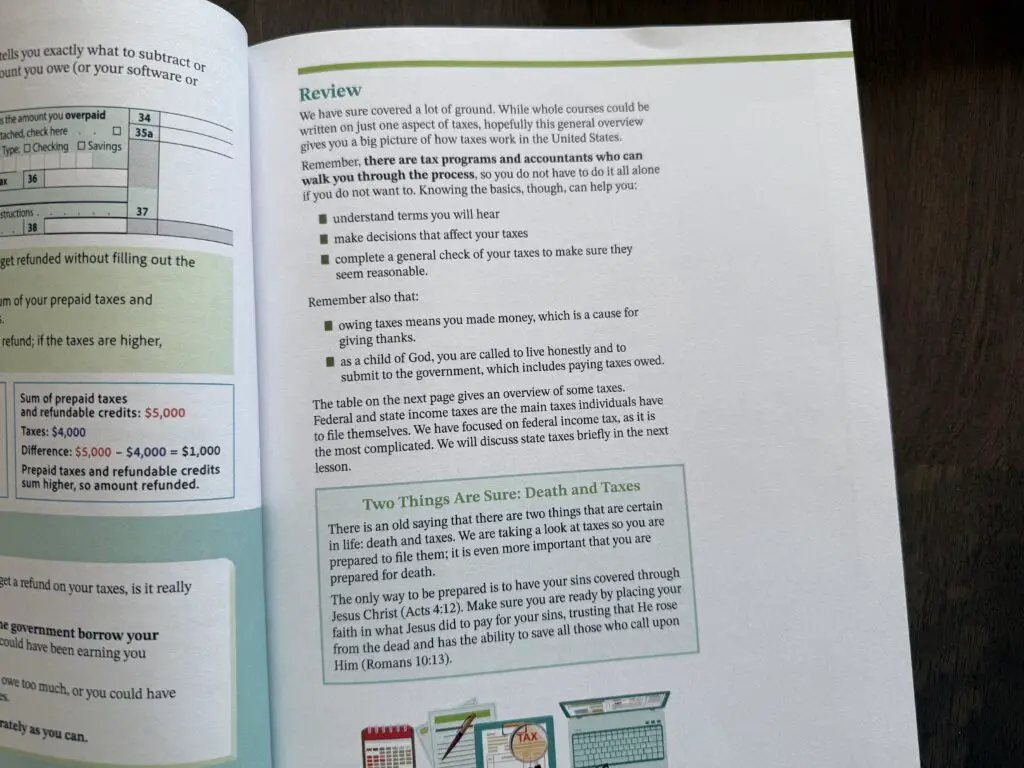 consumer math curriculum review