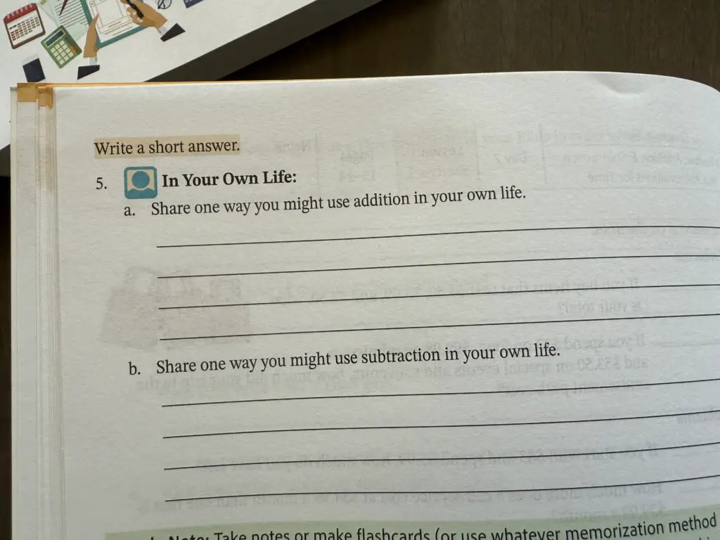 consumer math curriculum