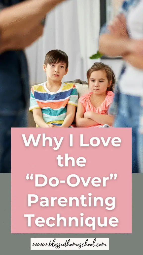 The “do-over” technique teaches grace in real time. Learn how practicing second chances in homeschooling can build patience, unity, and Christlike love in your home.